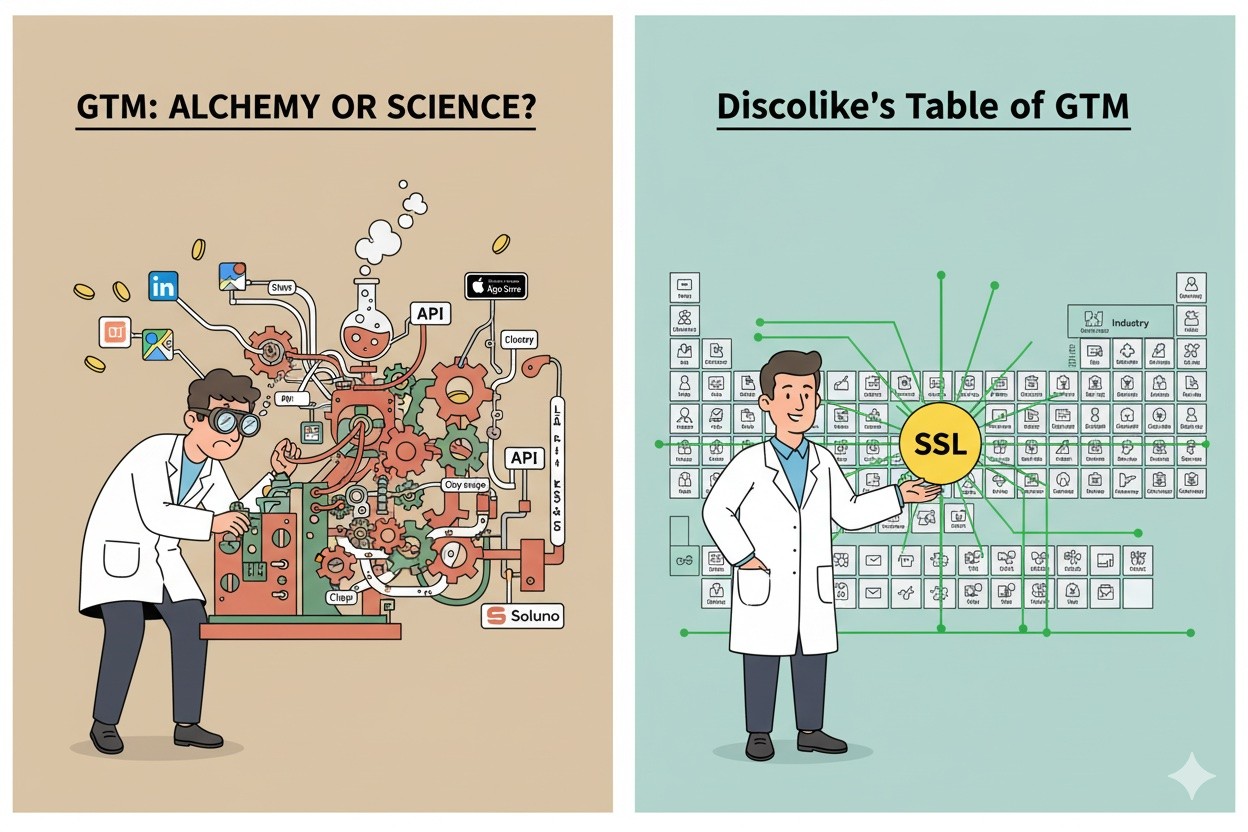GTM engineers are today’s alchemists, chasing digital gold in a world without a Periodic Table. Clay recipes are traded in private channels, sold as training, and hyped on LinkedIn.
