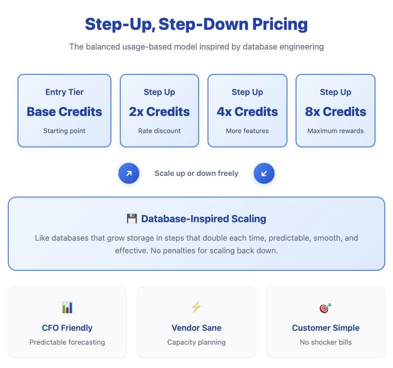 💰 Usage-based pricing sounds sexy… and just as risky, but what’s the alternative?