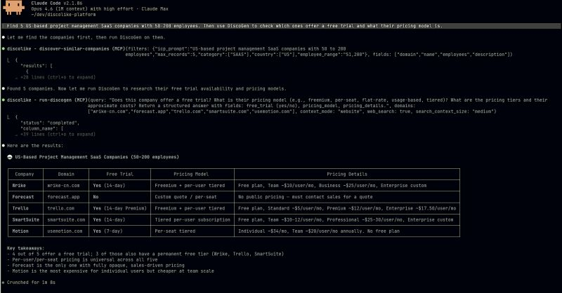 BYOK for DiscoGen: Your Models, Your Search