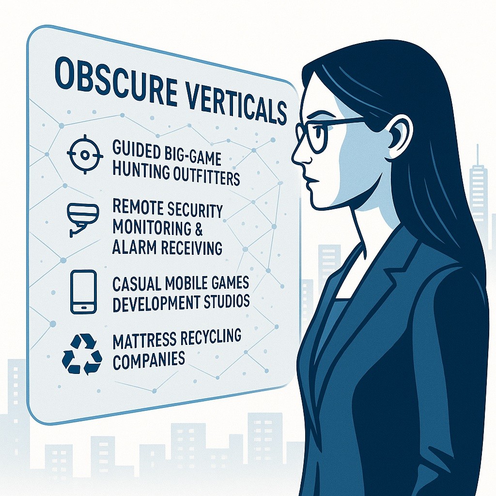 Obscure verticals once un-targetable are now your GTM playground. Most GTM agencies skip small TAM projects as locating the right companies is the toughest hurdle. But that is changing.